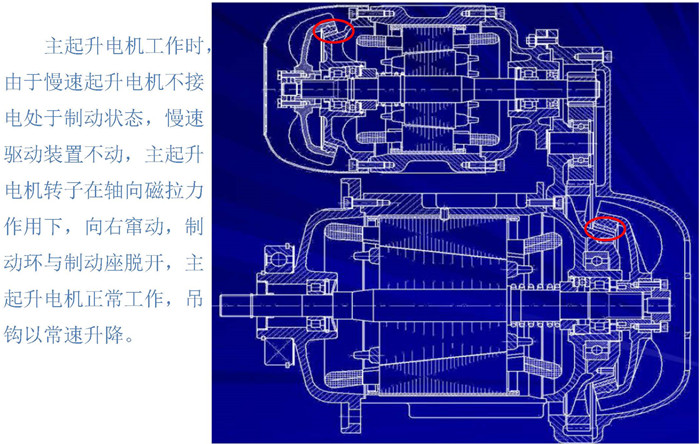 三马电动葫芦双速箱体箱盖